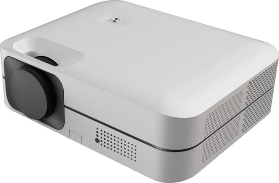 1080P LCD FHD Mini Portable Projectors For Home Hotel 4K Gray